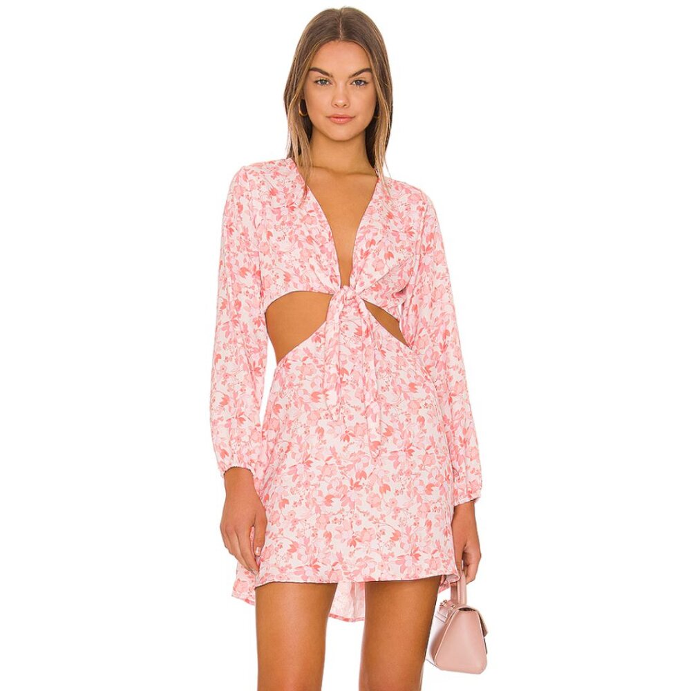 REVOLVE - RESA Jojo dress in pink floral